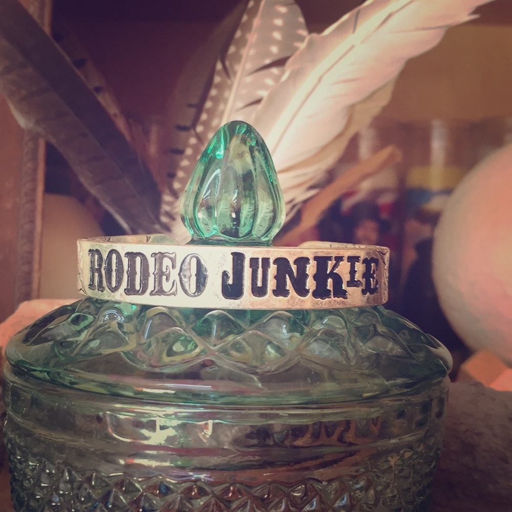 Rodeo junkie cuff